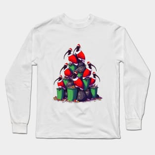 Xmas Bin Chicken Long Sleeve T-Shirt